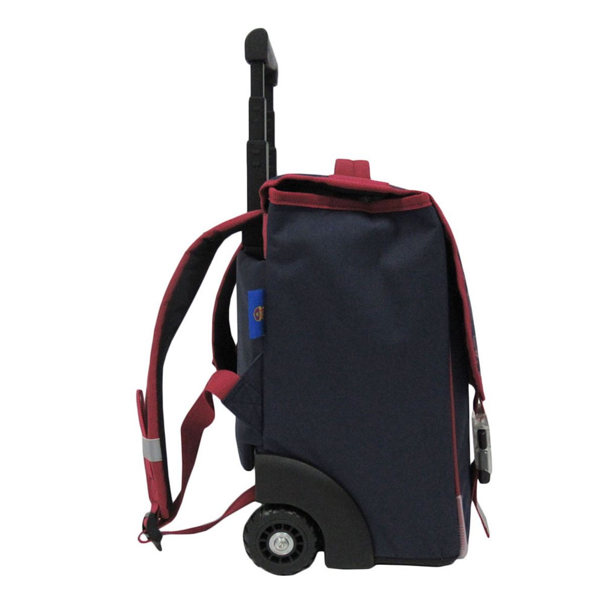 FC Barcelona Cartable à roulettes bleu Fc Barcelone 41 cm