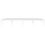 Voir la diapositive 3 : VIDAXL Tente de reception 3x12 m PE Blanc