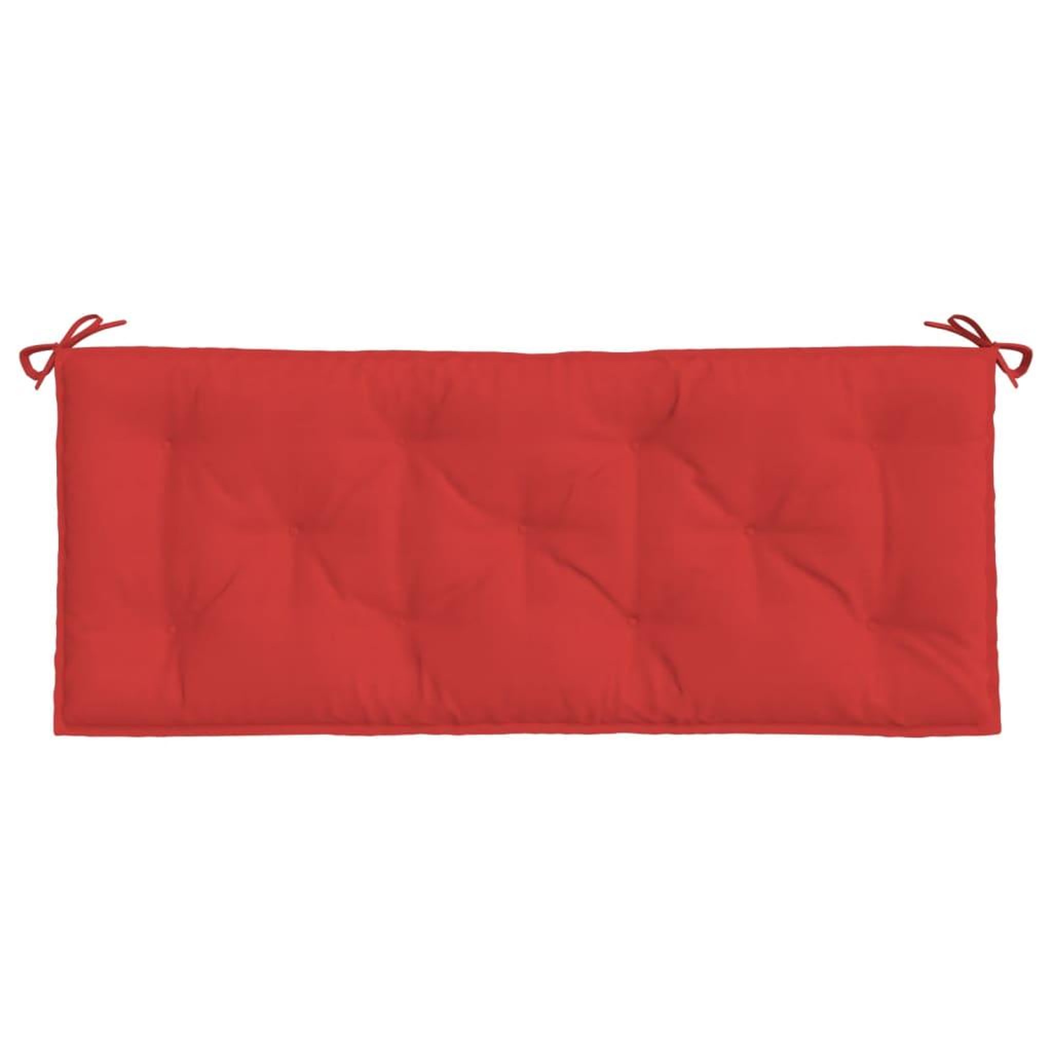 Voir la diapositive 5 : VIDAXL Coussins de banc jardin lot de 2 rouge 120x50x7 cm tissu Oxford