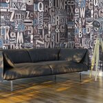 Paris Prix Papier Peint  Scrabble  50x1000cm