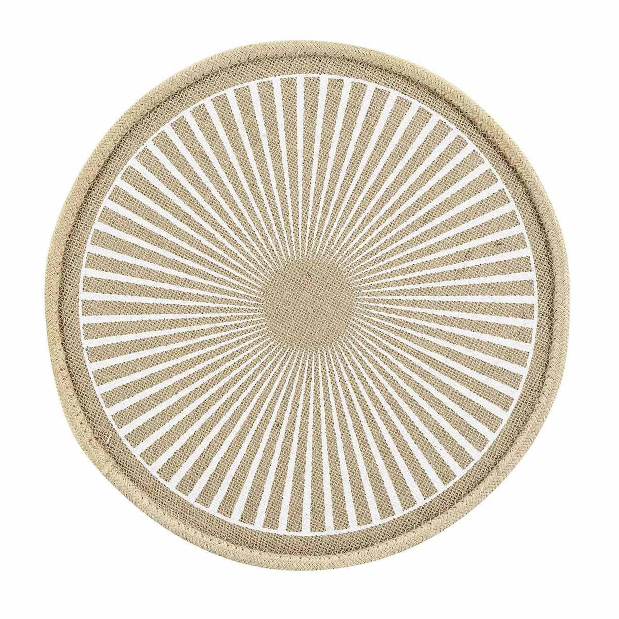 Douceur d'Intérieur Set de table en jute  soleimio  38cm naturel