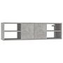 Voir la diapositive 2 : VIDAXL Etagere murale Gris beton 102x30x29 cm Bois d'ingenierie