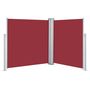Voir la diapositive 4 : VIDAXL Auvent lateral retractable 170 x 600 cm Rouge