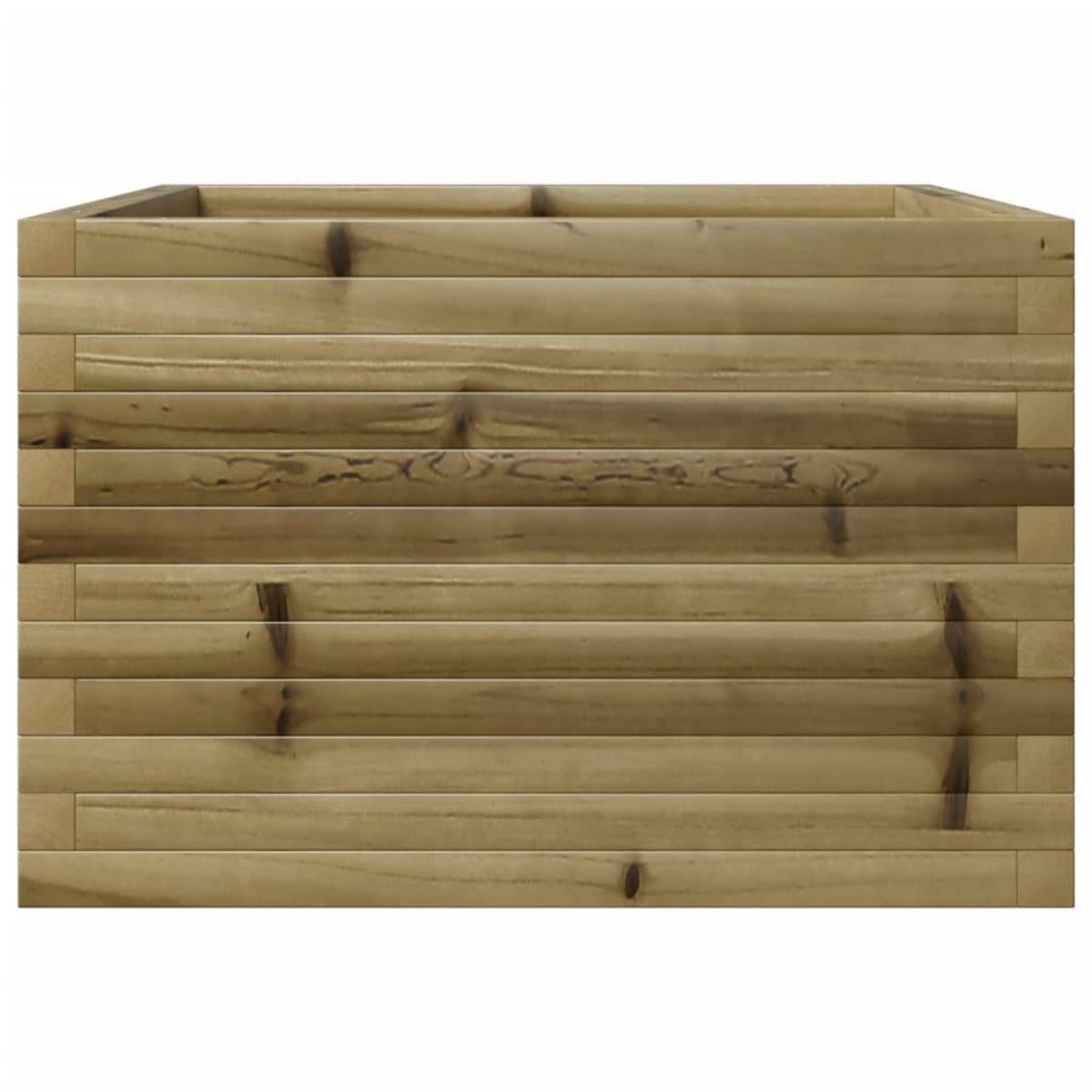 VIDAXL Jardiniere 70x70x45,5 cm bois de pin impregne