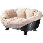 Ferplast Corbeille - FERPLAST - SOFA THRONE 6 - Avec coussin - Noir