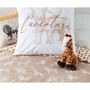 Voir la diapositive 4 : Atmosphera Kids Parure de lit enfant Savane - 100% coton 57 fils - 140 x 200 cm