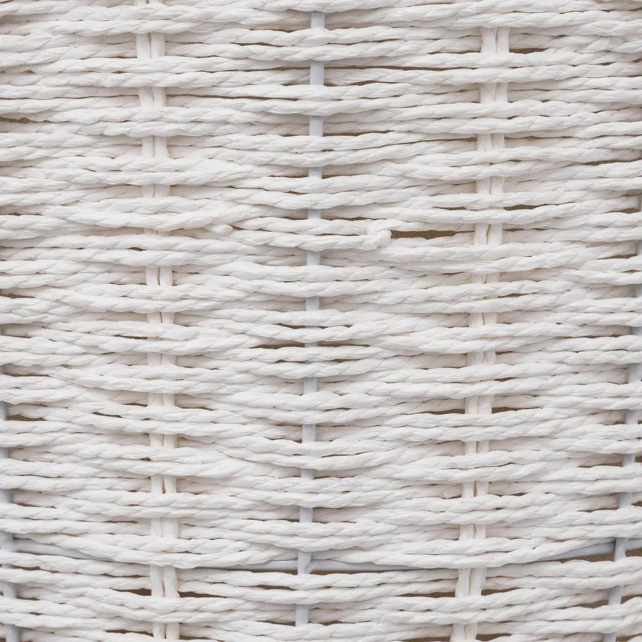 Voir la diapositive 5 : FIVE Panier à linge rond  costa  40l blanc