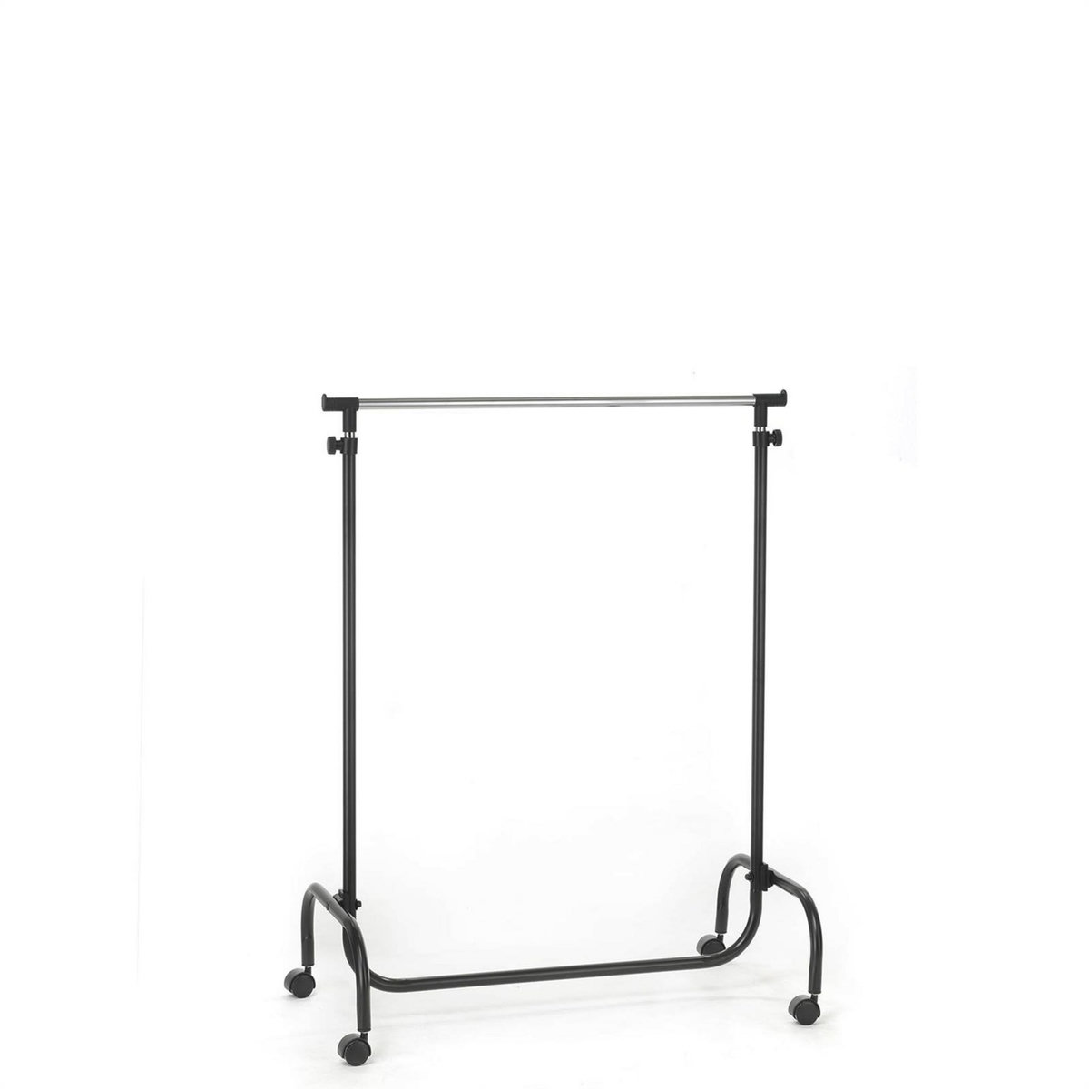 IDIMEX Portant à vêtements TIGER, en métal chromé