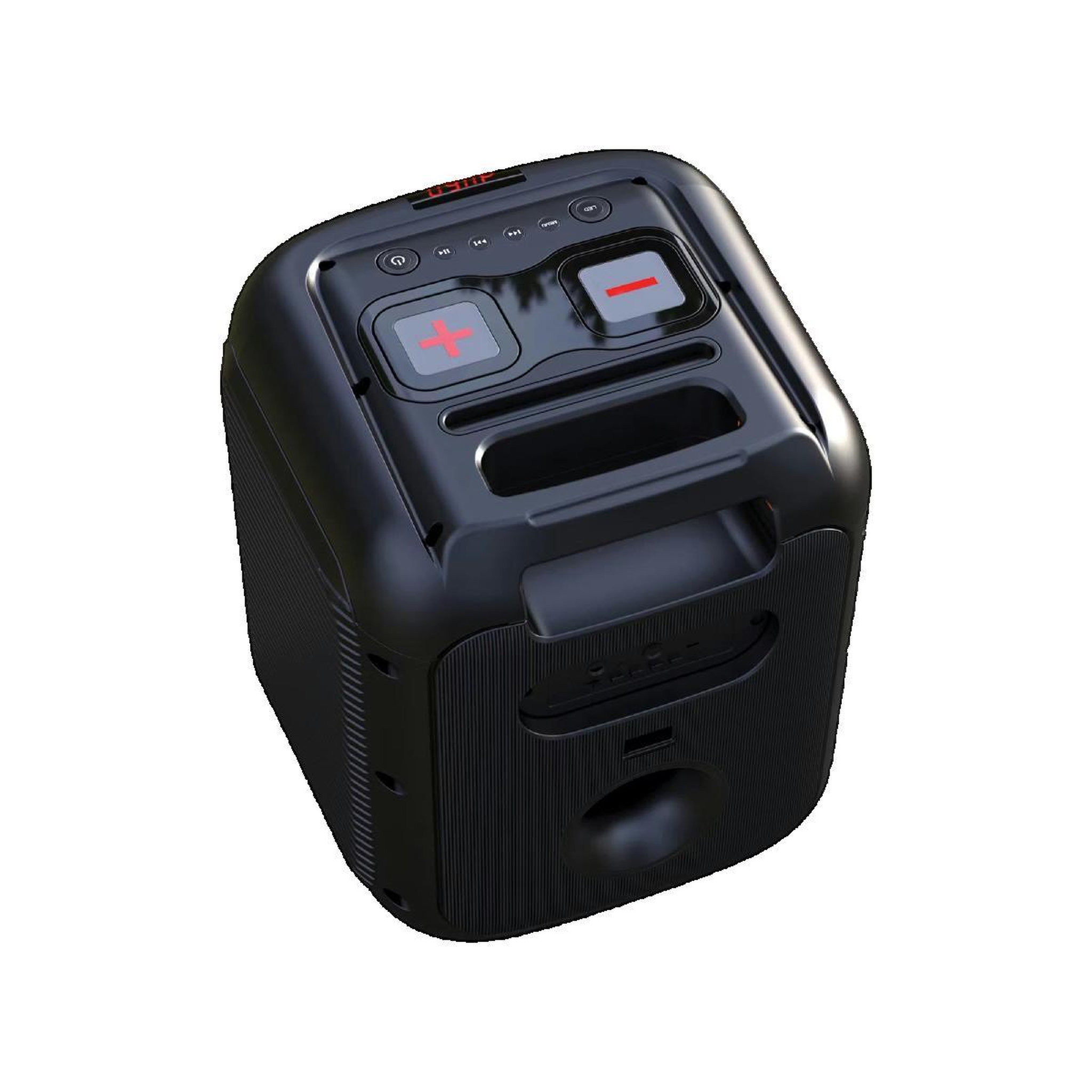 Voir la diapositive 3 : Denver Electronics Enceinte portable bluetooth Denver BPS-250 Lumières LED