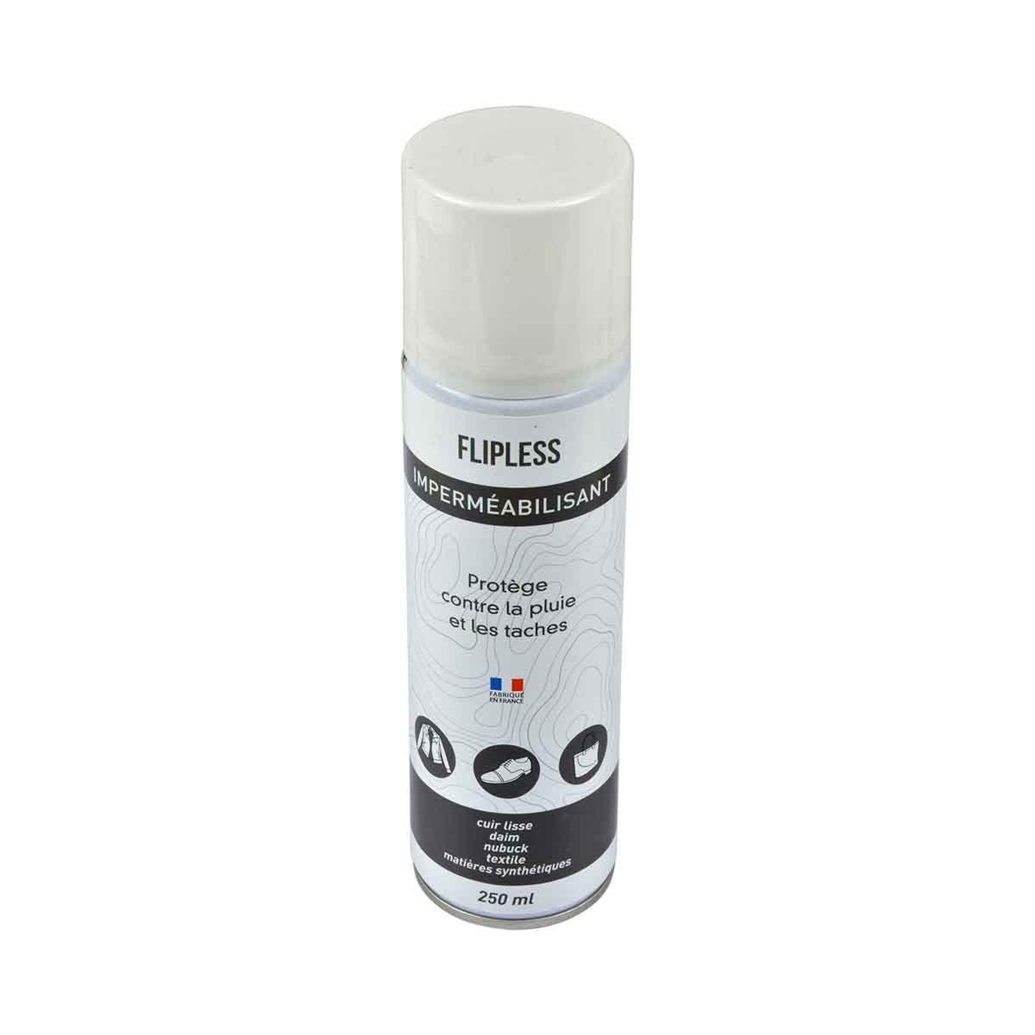 Voir la diapositive 1 : FLIPLESS Imperméabilisant  Chaussures  250ml Blanc