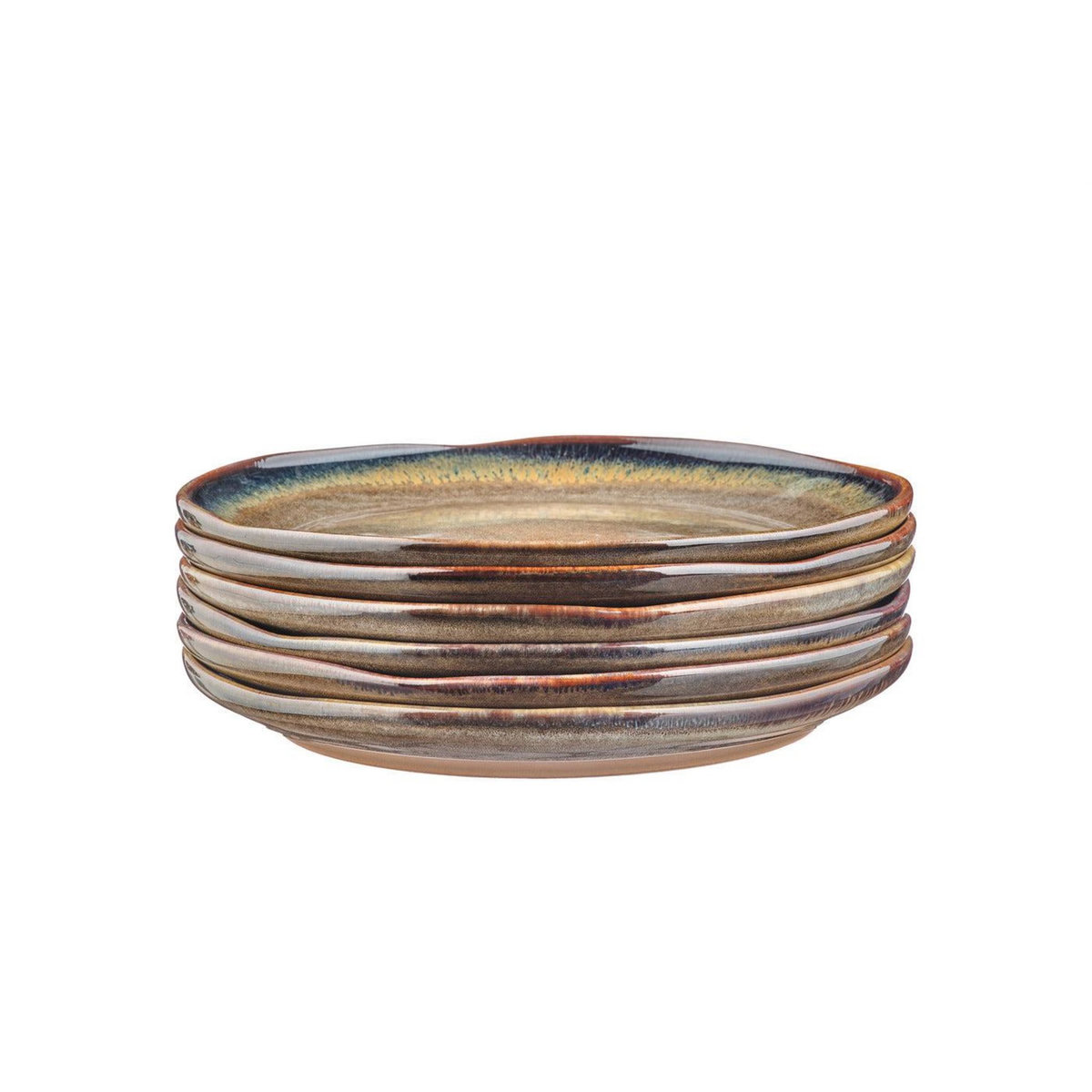 BJORN Assiette GENESIS Ø27cm - 6 pièces - Basalte