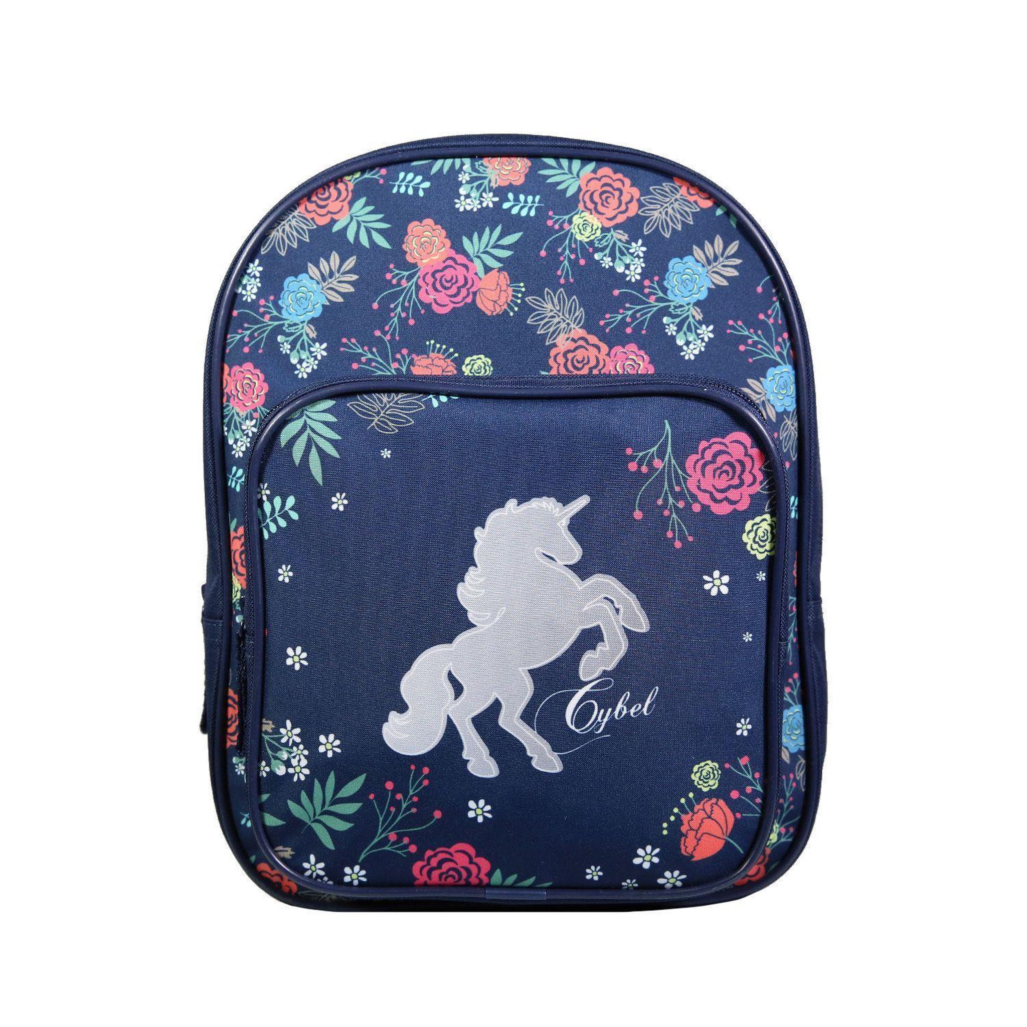Bagtrotter BAGTROTTER Sac à dos 31 cm avec poche maternelle Cybel Cheval Licorne Bleu