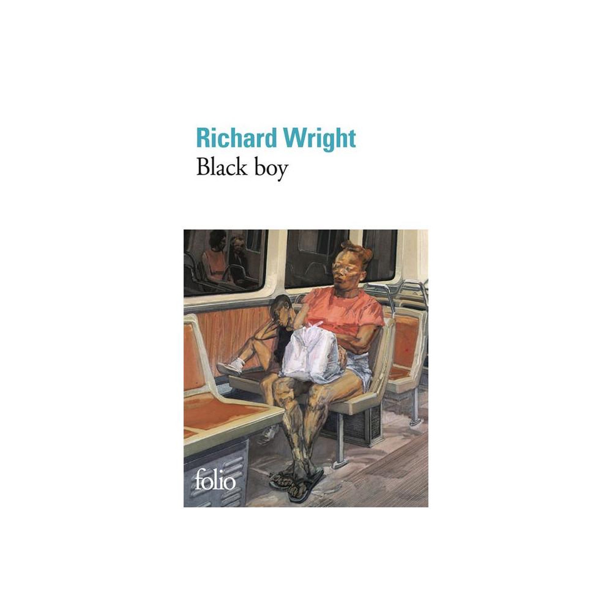 Livre black boy de richard wright, édition folio en poche, gallimard, 448 pages