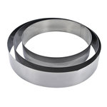 Paris Prix Lot de 3 Cercles de Pâtisserie  Cadre  26cm Argent