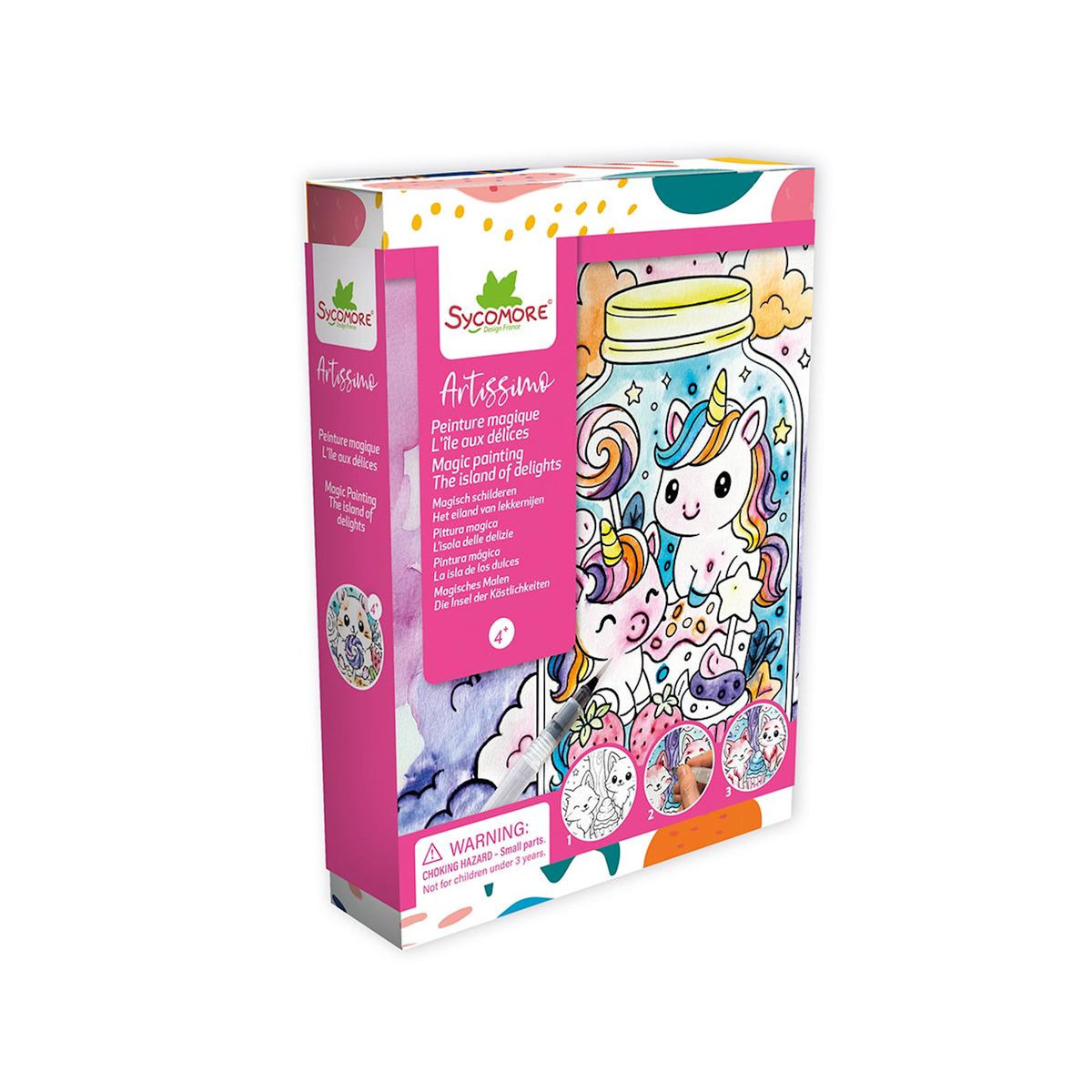 Au Sycomore Artissimo - PM 10 Peinture Magique L'ile aux délices