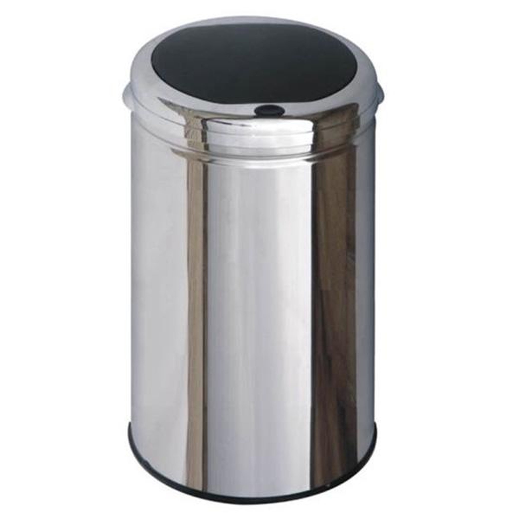 Voir la diapositive 1 : Kitchen move Poubelle 30l inox - bat-30lhj