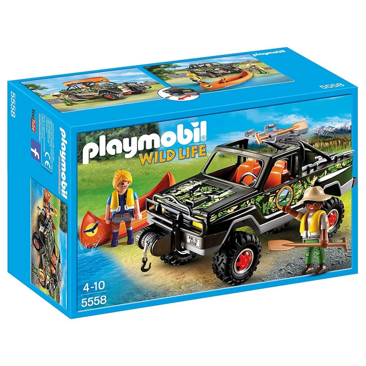 PLAYMOBIL 5558 - Pick-Up des aventuriers