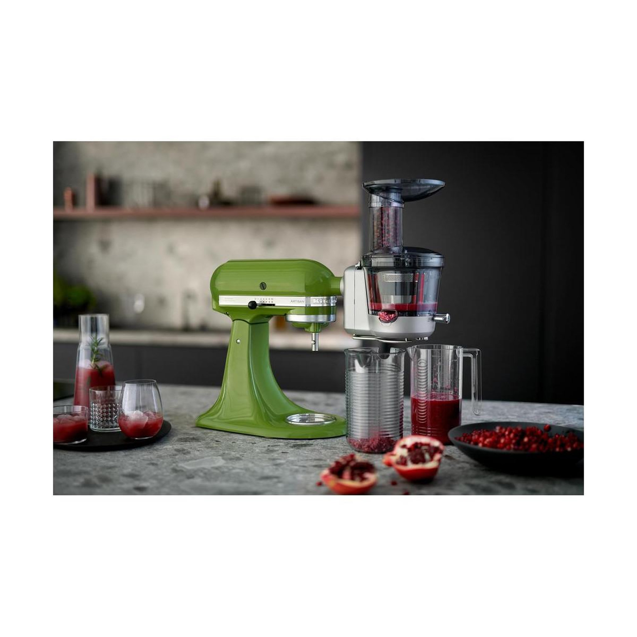 Voir la diapositive 3 : KitchenAid KitchenAid 5KSM1JA Centrifugeuse Centrifugeuse lente Argent