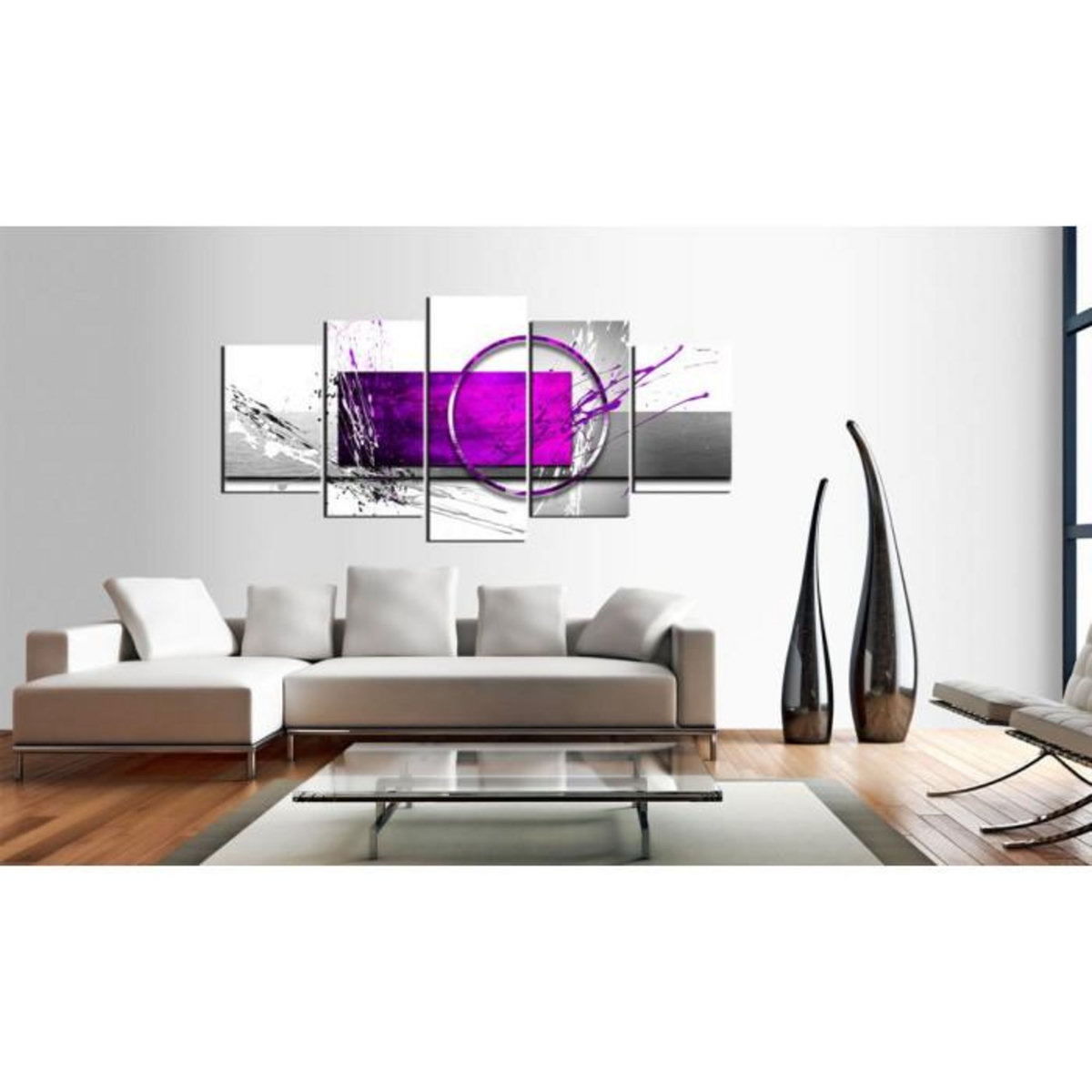 Paris Prix Tableau Imprimé  Purple Expression