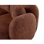 Voir la diapositive 5 : LISA DESIGN Velris - canapé d'angle droit 3 places en tissu moucheté