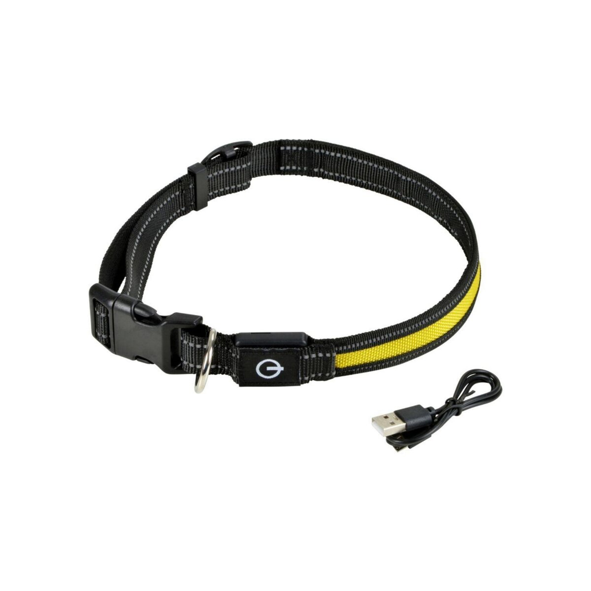 LOVE STORY Collier lumineux et réfléchissant - Longueur de 45 à 65 cm