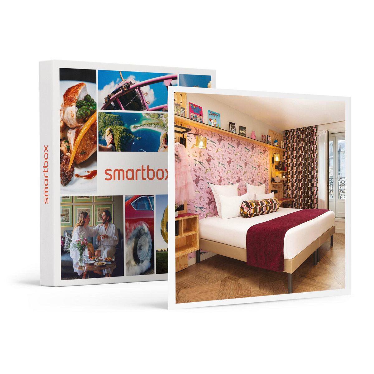 Smartbox Escale en duo à Paris : 3 jours en hôtel 3* avec accès au hammam - Coffret Cadeau Séjour