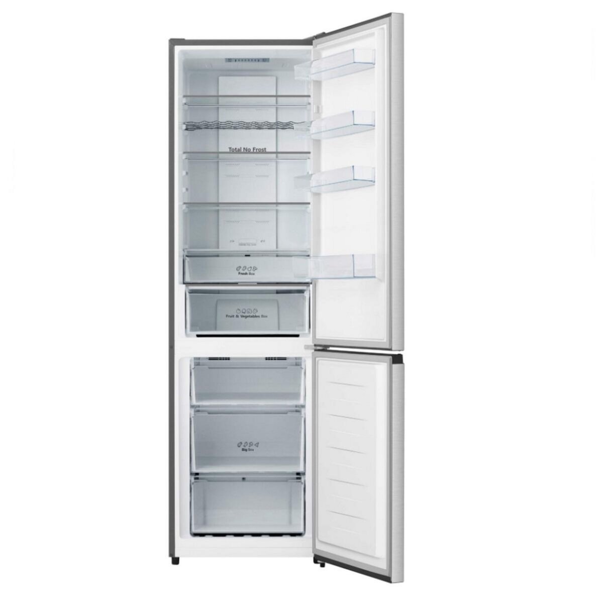 Hisense Réfrigérateur combiné 60cm 336l nofrost inox - RB440N4BCE