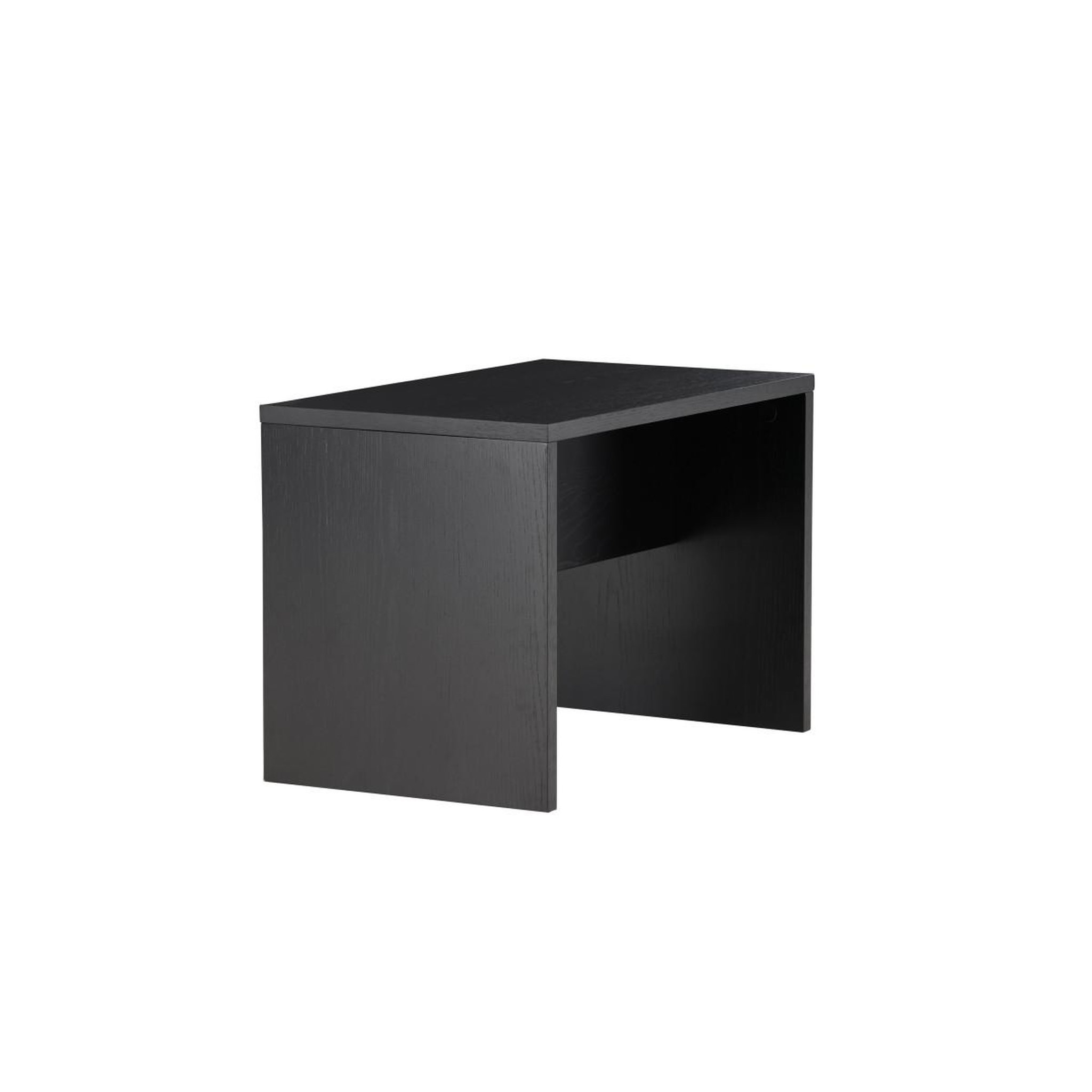 Voir la diapositive 4 : Paris Prix Table d'appoint  juni  58cm noir