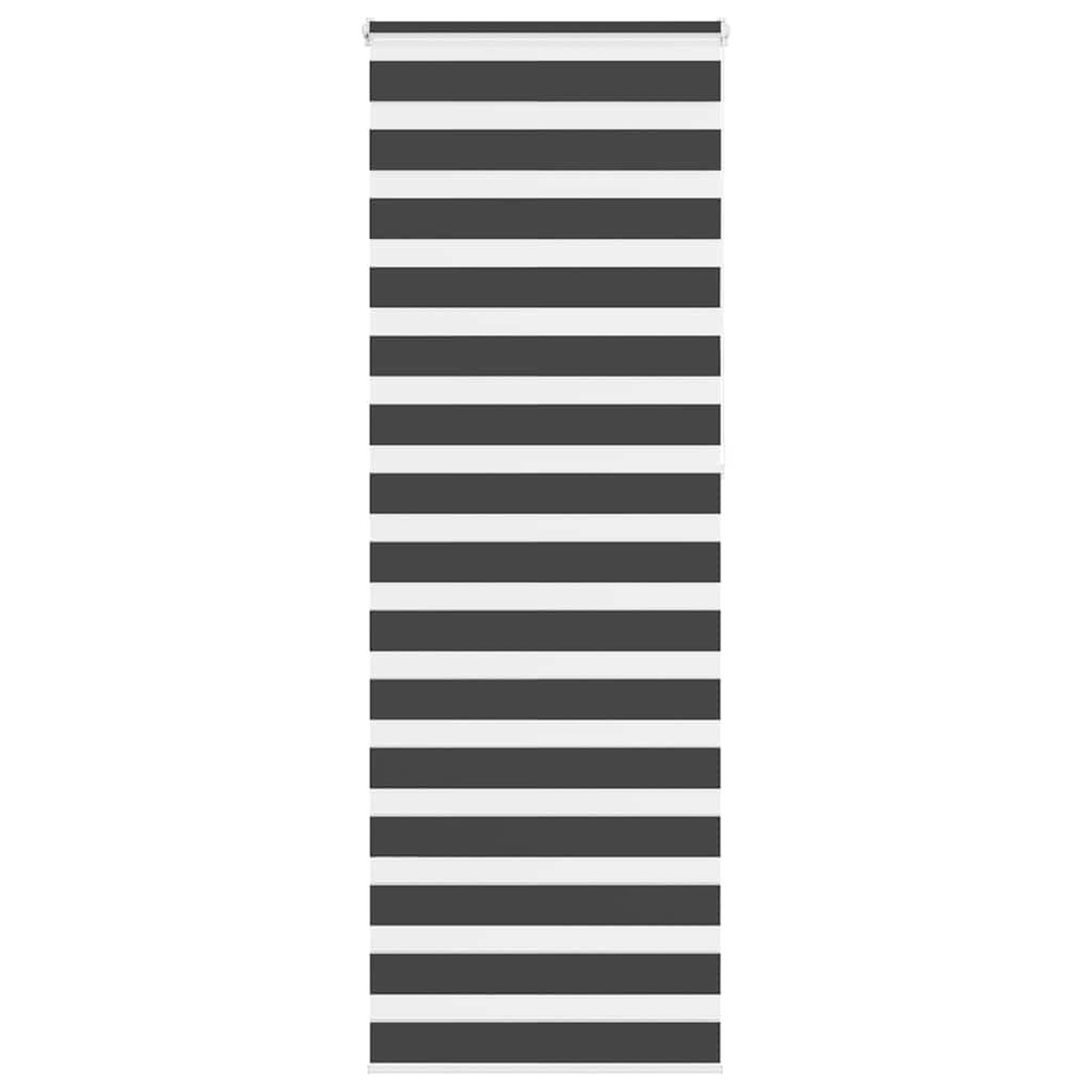 VIDAXL Store zebre noir 85x230 cm largeur du tissu 80,9 cm polyester
