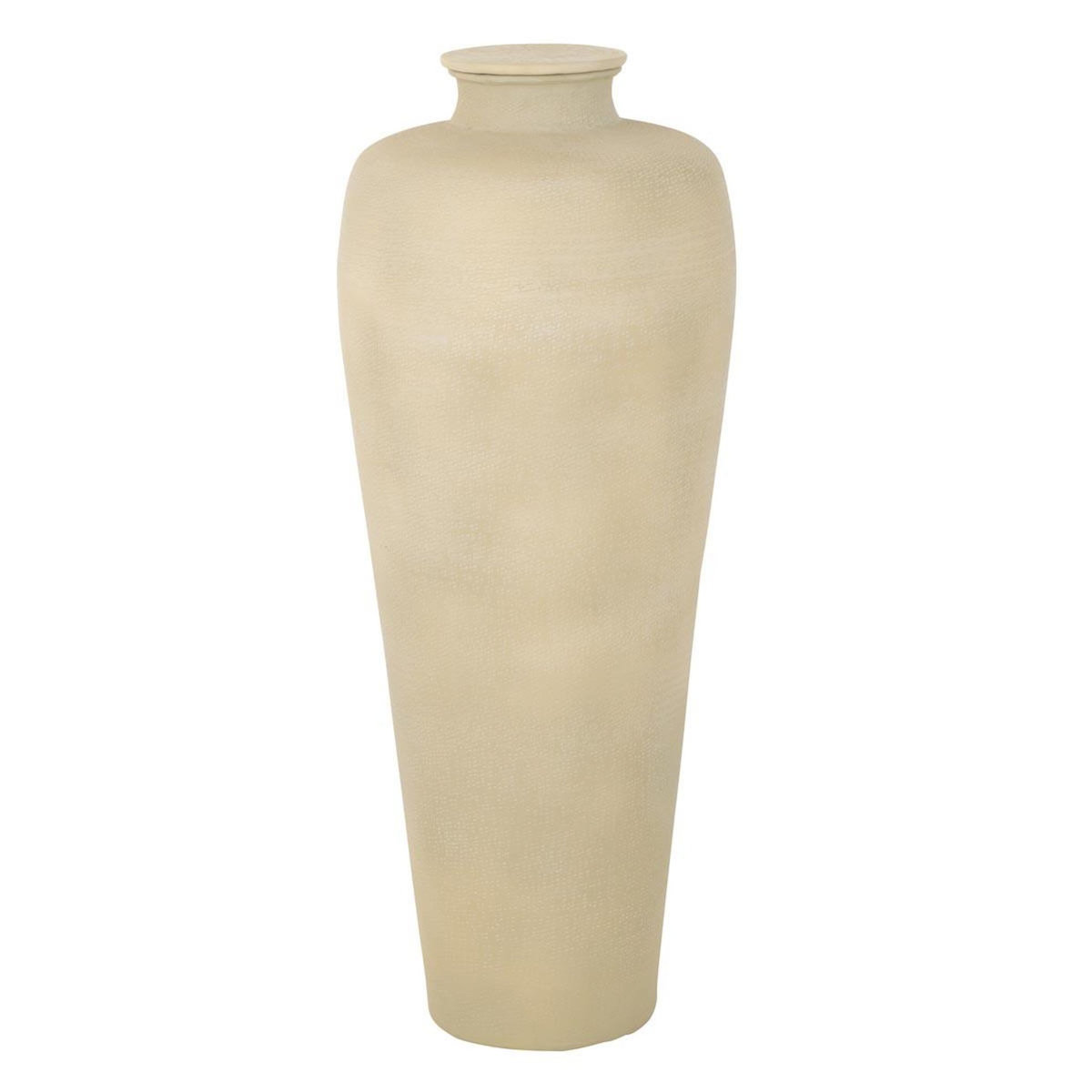 Paris Prix Vase Déco en Métal  Floor  101cm Écru