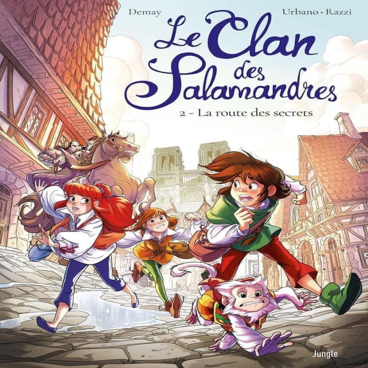 LE CLAN DES SALAMANDRES TOME 2 : LA ROUTE DES SECRETS, Demay Virginie