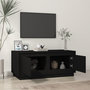 Voir la diapositive 3 : VIDAXL Table basse noir 102x50x44 cm bois d'ingenierie