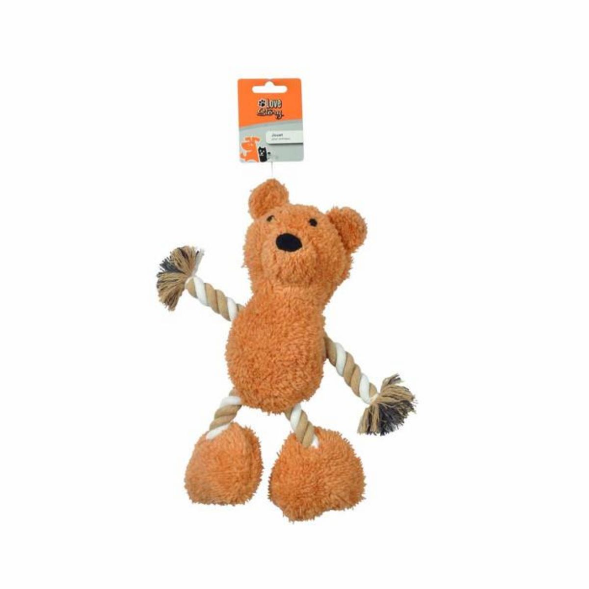 Paris Prix Peluche pour Chien  Ours  30cm Marron