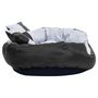 Voir la diapositive 4 : VIDAXL Coussin reversible lavable pour chien Gris et noir 85x70x20 cm