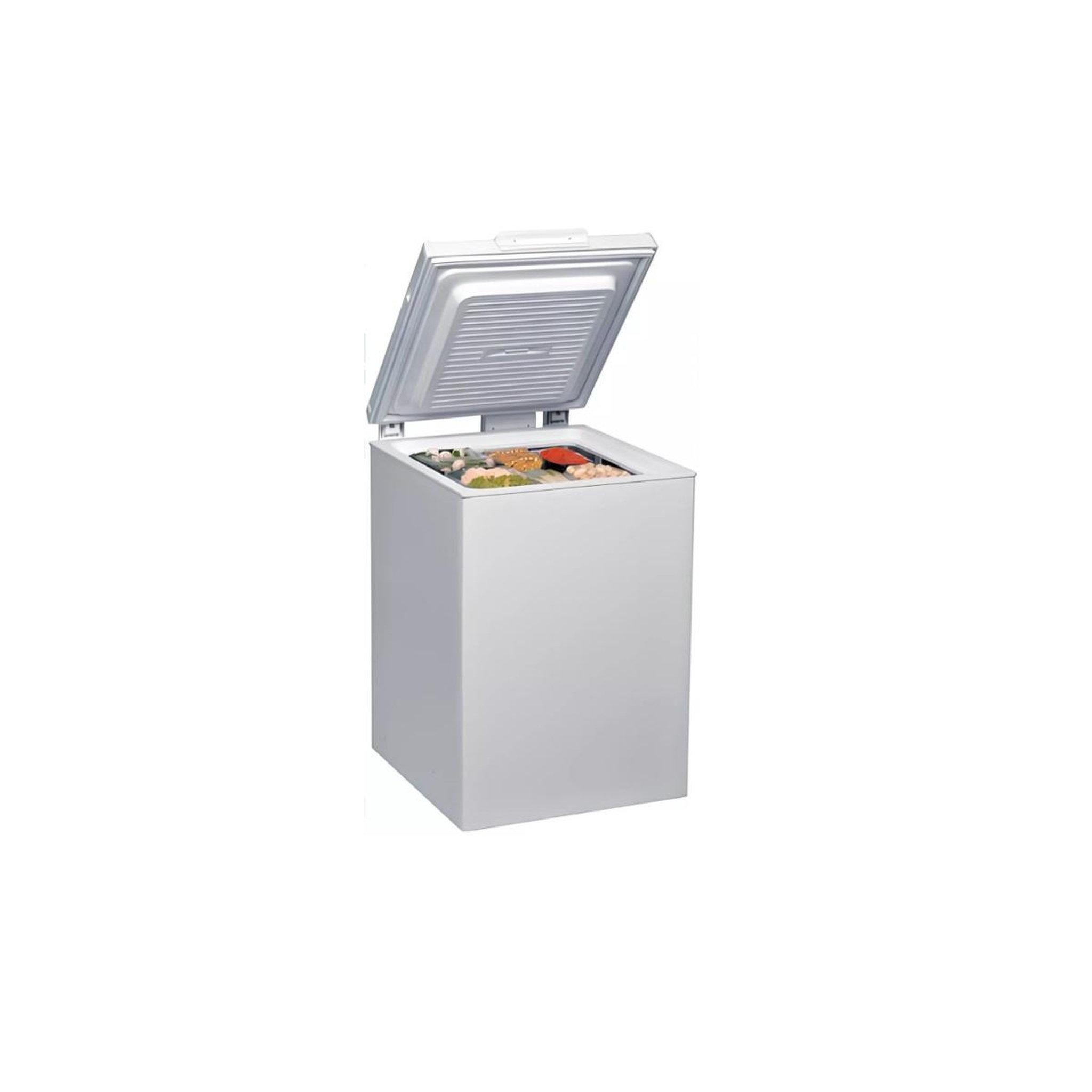 Voir la diapositive 3 : Whirlpool Congélateur coffre 57.3cm 132l - whs1422