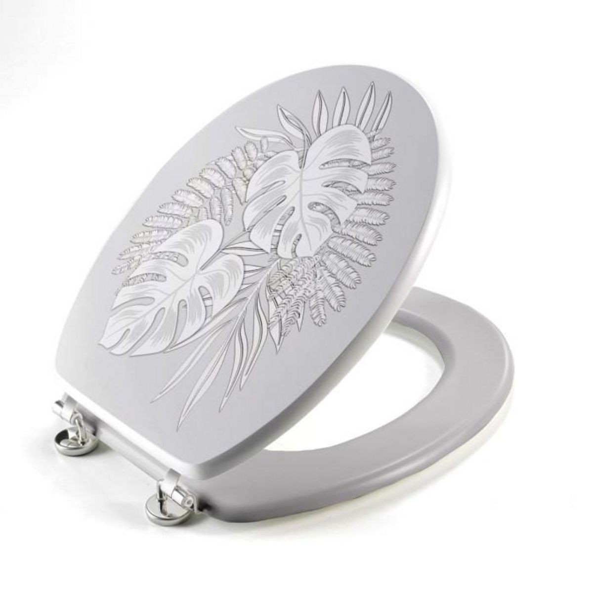 Paris Prix Abattant WC Imprimé  Amber  46cm Gris