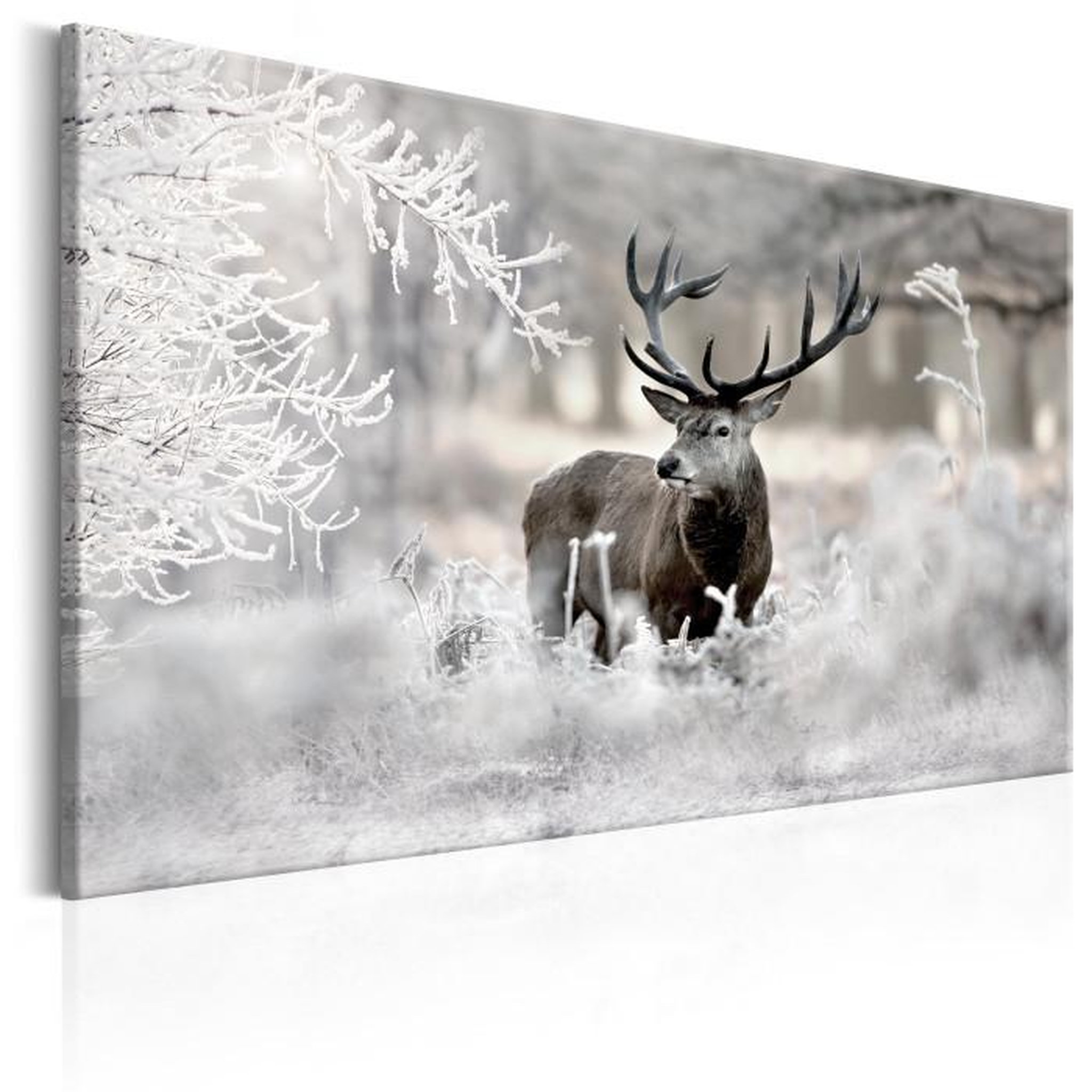 Paris Prix Tableau Imprimé  Lonely Deer. Coloris disponibles : Multicolore