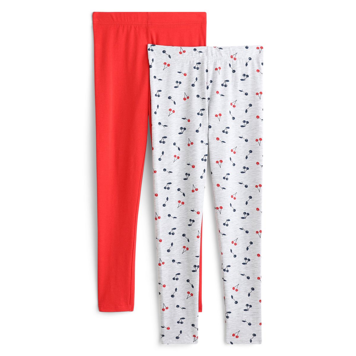 IN EXTENSO Lot de 2 leggings fille