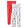 Voir la diapositive 2 : IN EXTENSO Lot de 2 leggings fille