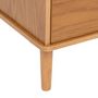 Voir la diapositive 4 : ATMOSPHERA Commode en Bois 4 Tiroirs  Charlie  90cm Marron