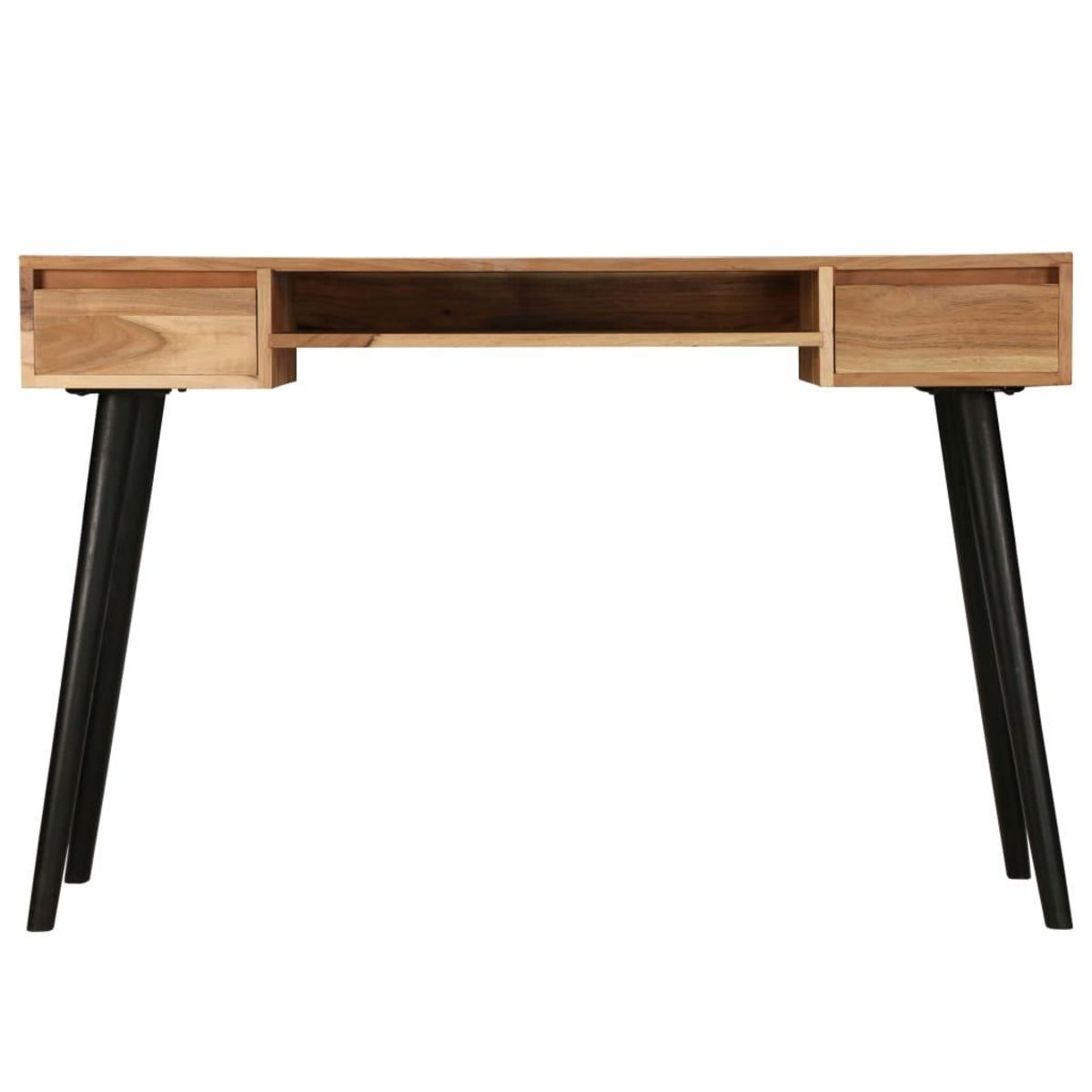 VIDAXL Table a ecrire Bois d'acacia massif 118 x 45 x 76 cm