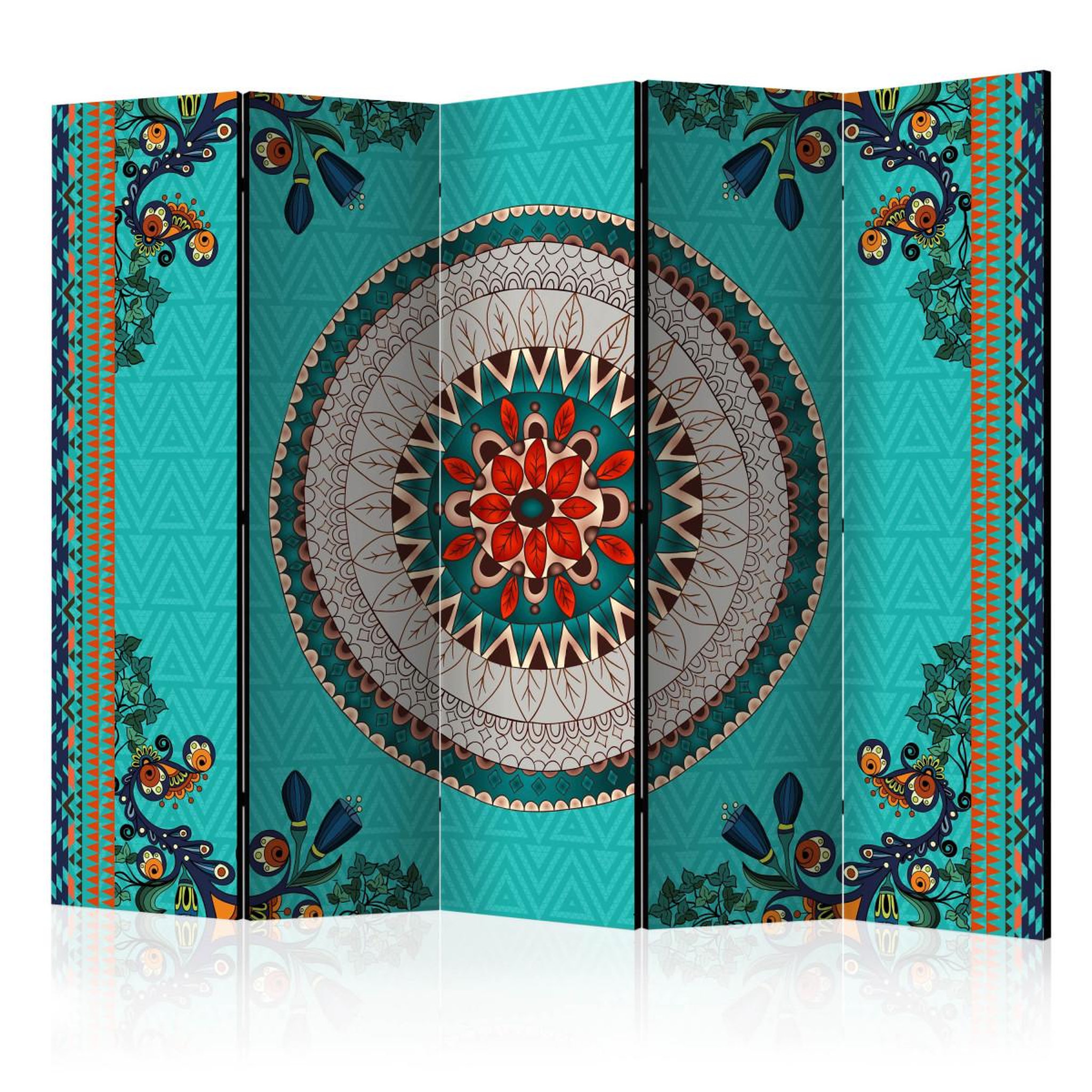 Paris Prix Paravent 5 volets  folk inspiration  172x225cm