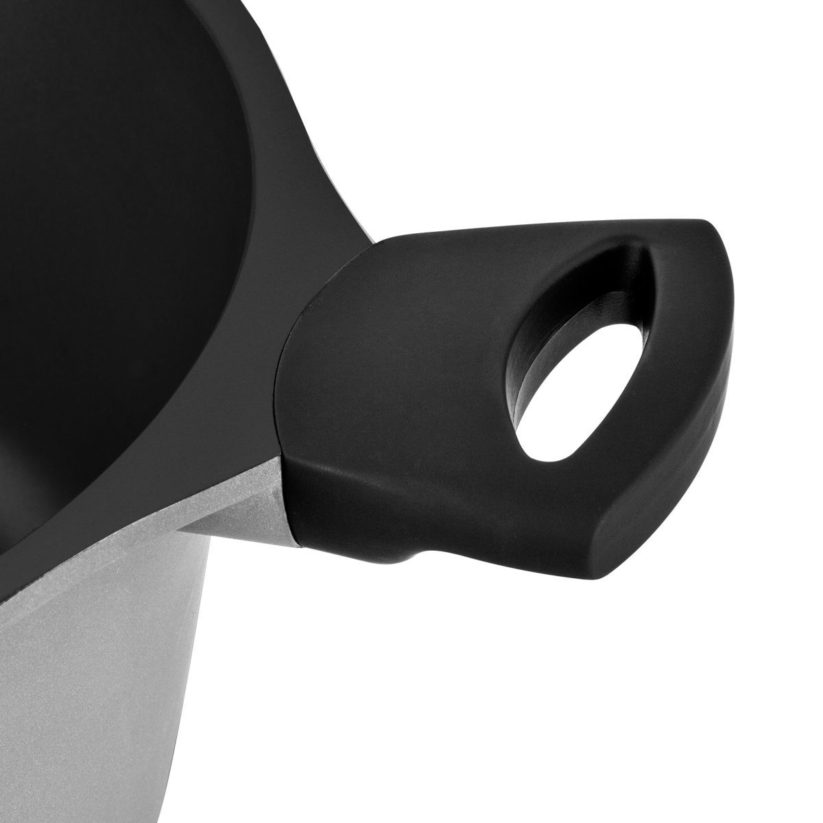 DURAND DUPONT Faitout 24cm enn fonte d'aluminium avec couvercle en silicone