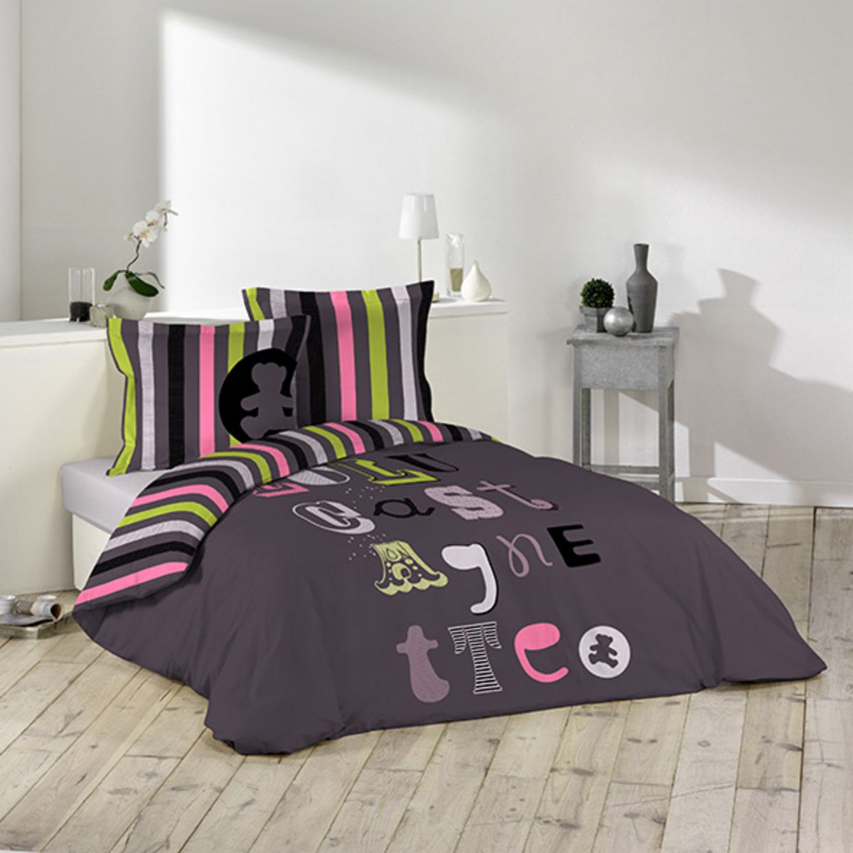 LULU CASTAGNETTE Parure housse de couette  LULU CASTAGNETTE ATELIER