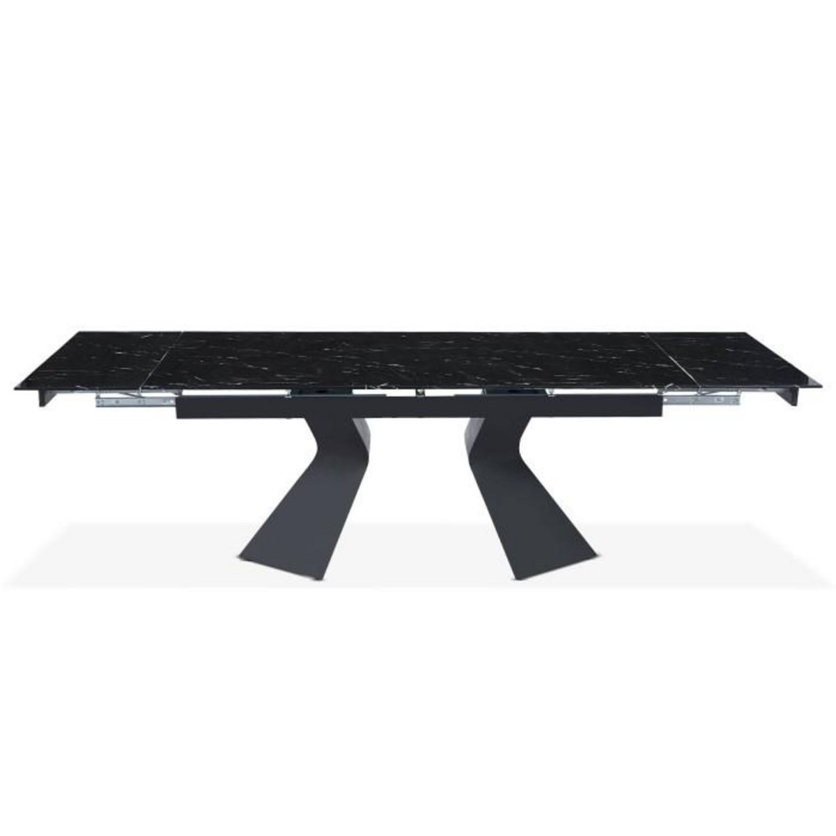 Paris Prix Table à Manger Extensible  Lynda  180-260cm Noir