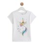 IN EXTENSO T-shirt manches courtes coton bio licorne fille