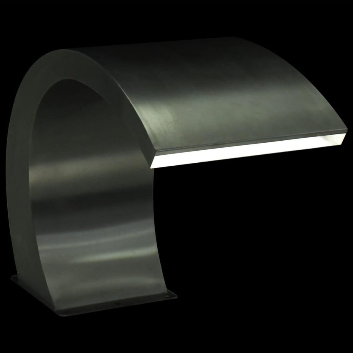 VIDAXL Fontaine de piscine avec LED Acier inoxydable 30x60x45 cm