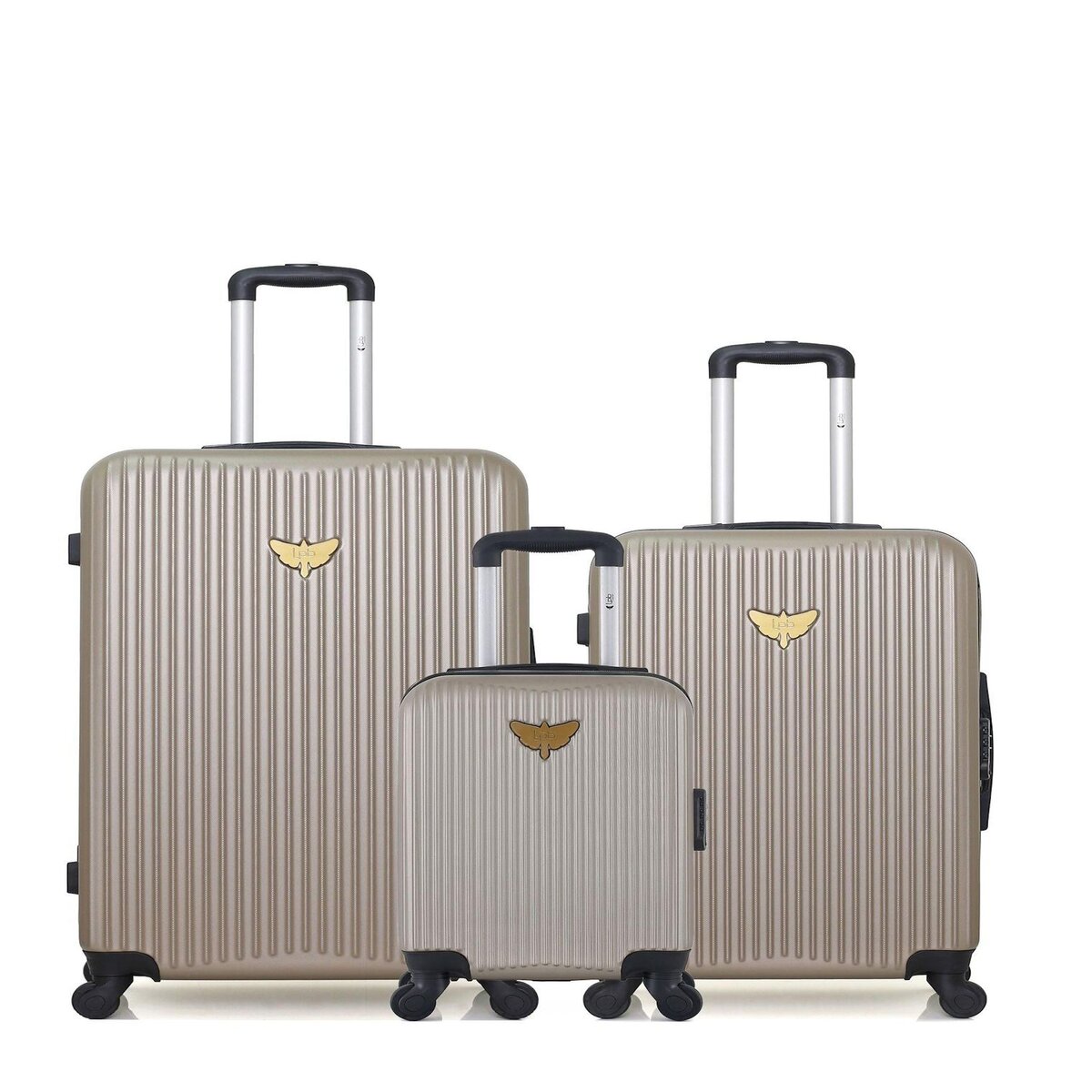 LES P'TITES BOMBES LPB LPB LUGGAGE - LOT DE 3 - Valises grand format, weekend et cabine XXS AGATA