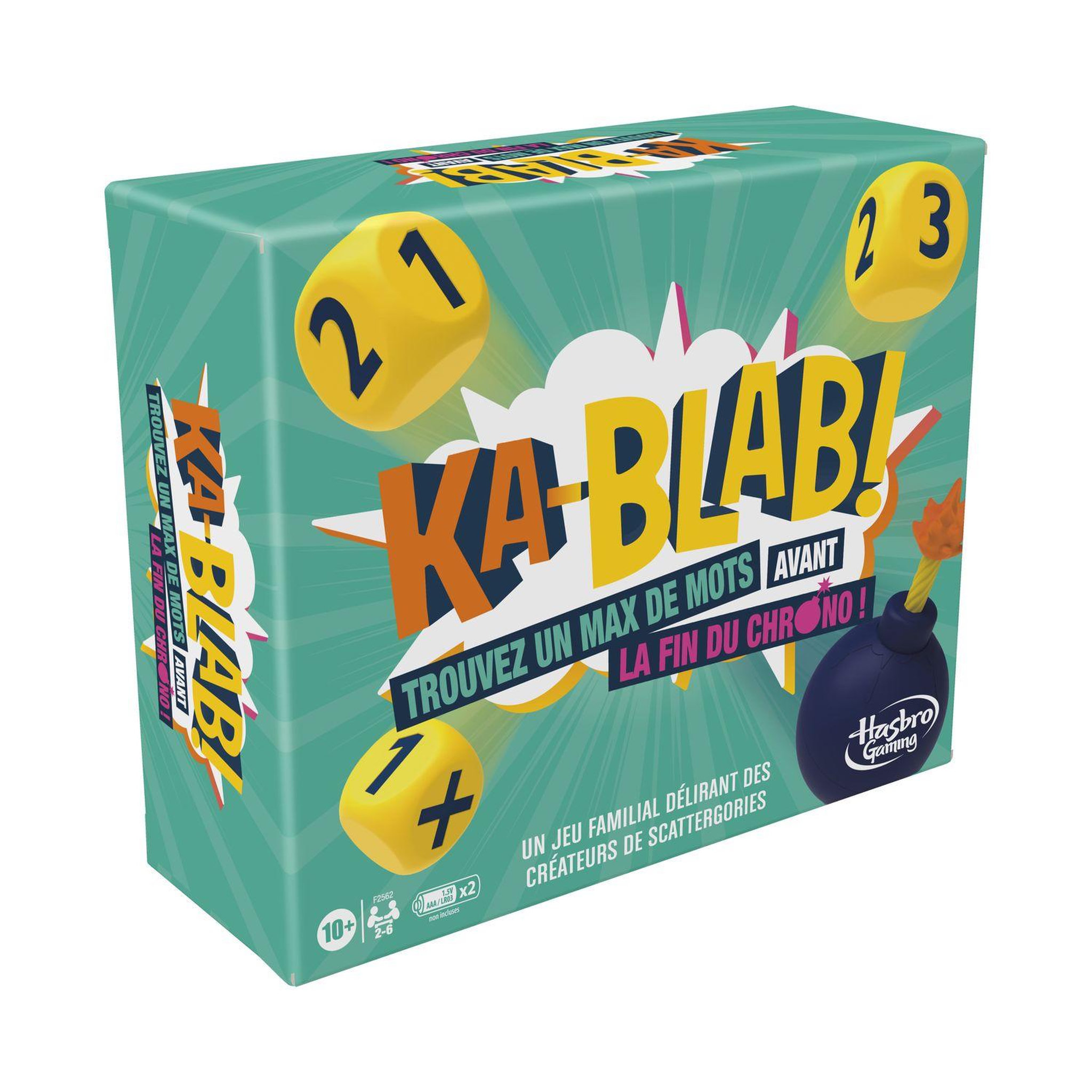 Voir la diapositive 1 : HASBRO Jeu de plateau Ka-Blab!
