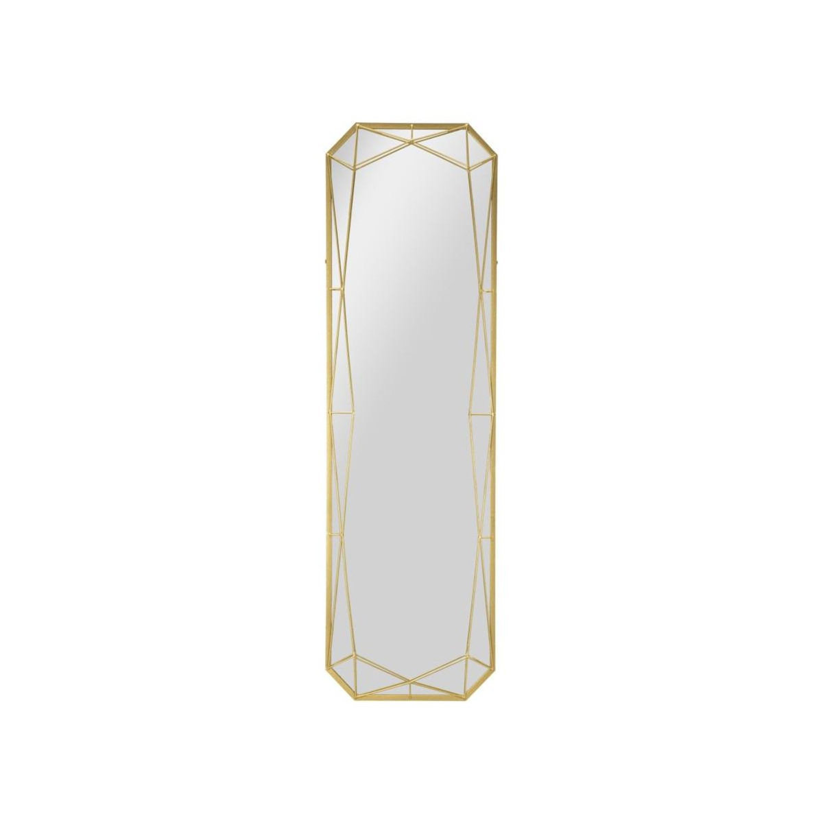 Paris Prix Miroir sur Pied  Linee  153cm Or